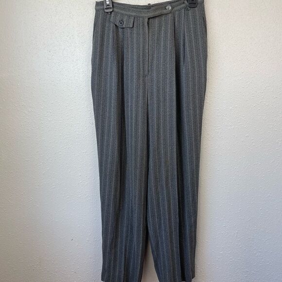 Kenaf Gray Dress Pants Size 8 EUC - Picture 1 of 5